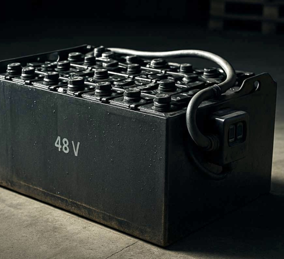 Тяговые аккумуляторы для складской техники Komatsu: полное руководство по выбору и эксплуатации